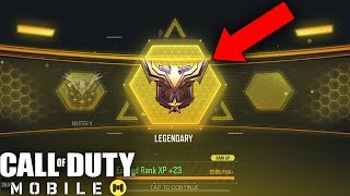 Okafor Godsgift on X: I made it to Legendary! What rank are you at on Call  of Duty mobile multiplayer? Leave a comment Down pointing backhand index  let me know! #codmobile #cod #