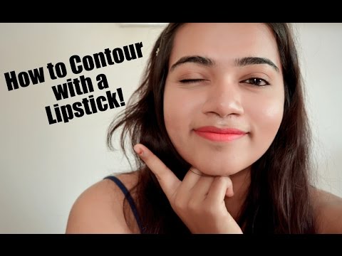 How to Contour with a Lipstick!