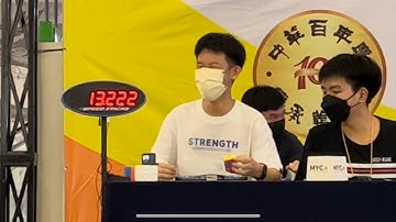 10.56s Rubik’s Cube One Handed Malaysian National Record (Average)
