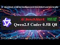 Qwen2.5 Coder 0.5B instruct Q8 Benchmark (AI Comparison)