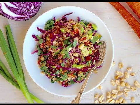 Salad Recipe: Thai Style Quinoa Salad by Everyday Gourmet with Blakely