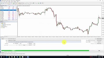 How to backtest an indicator with METATRADER 4