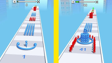 Color Battle - All Levels Gameplay Walkthrough iOS, Android (Levels 1-6) || B8 Gamer