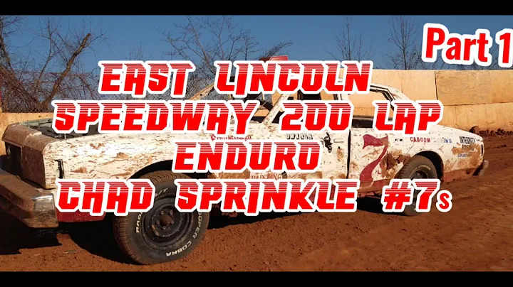 East Lincoln speedway 200 lap Enduro Chad Sprinkle...
