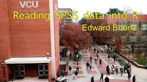 Read SPSS SAV data files into R
