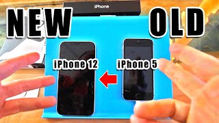 How to Migrate OLD iPhone to NEW iPhone 12 PRO   Sim Card Tip