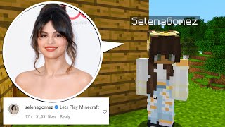 Asking Celebrities To Play Minecraft With Me Until One Responds