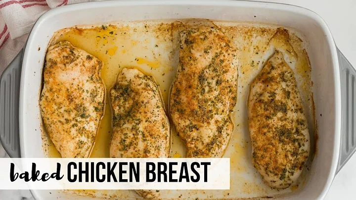 JUICY Baked Chicken Breasts - perfect for meal prep! | The Recipe Rebel