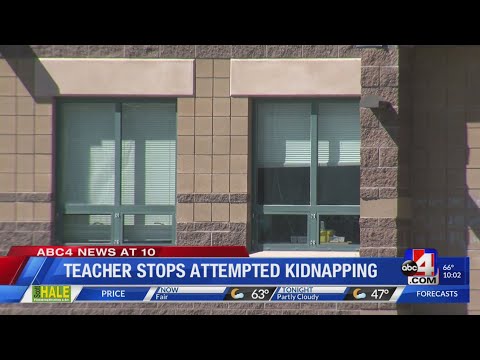 Teacher stops attempted kidnapping