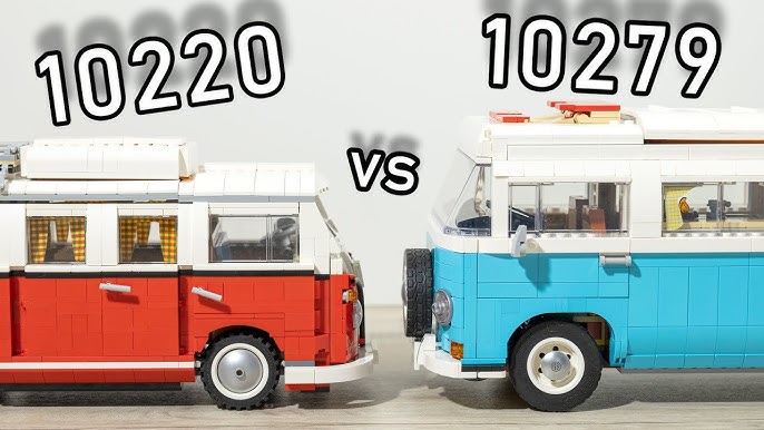 Stavba a prohlídka LEGO Volkswagen T1 Camper Van (LEGO 10220) 