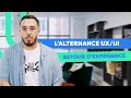 L’alternance UX/UI Designer vue par Jalal