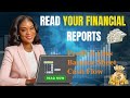 How to Read and Understand Your Financial Statements | Small Business Guide