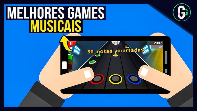 Os MELHORES JOGOS de MÚSICA para CELULAR [Android e IOS] 