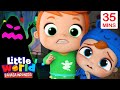 Bayi Kecil Takut Monster | Kartun Anak | Little World Bahasa Indonesia