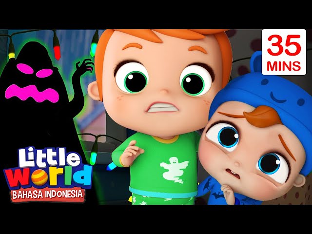 Bayi Kecil Takut Monster | Kartun Anak | Little World Bahasa Indonesia class=