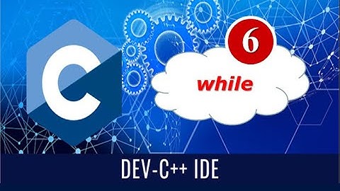 6) TP en langage C - while