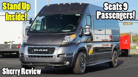 Buy Used & SAVE! 2021 Ram 9 Passenger Luxury Van | Sherry Review