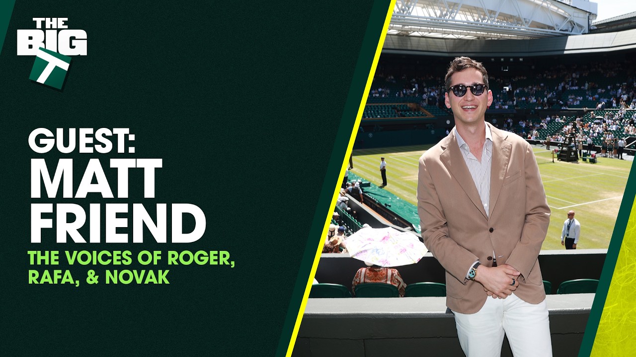 Matt Friend's Federer, Nadal & Djokovic Impressions Are Spot On