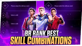 BEST CHARACTER COMBINATIONS FOR BR RANK AFTER UPDATE || BR RANK BEST SKILL COMBINATION