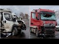 21.04.2021г- момент гибели водителя микроавтобуса в жутком дтп с грузовиком в калужской области.