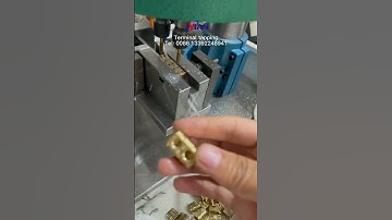 Wiring terminal tapping manufacturing machinery #machinery #terminal #electricbox #accessories