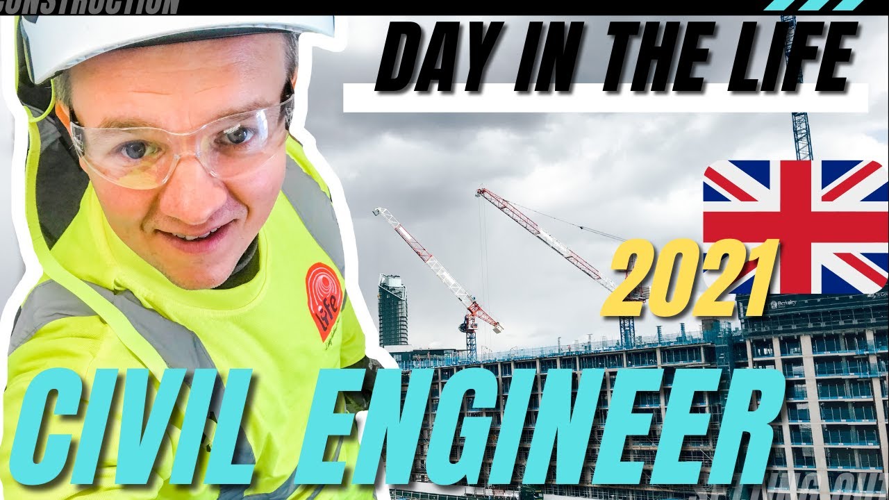 An ACTUAL Day In The Life of a CIVIL ENGINEER Construction Site Engineer