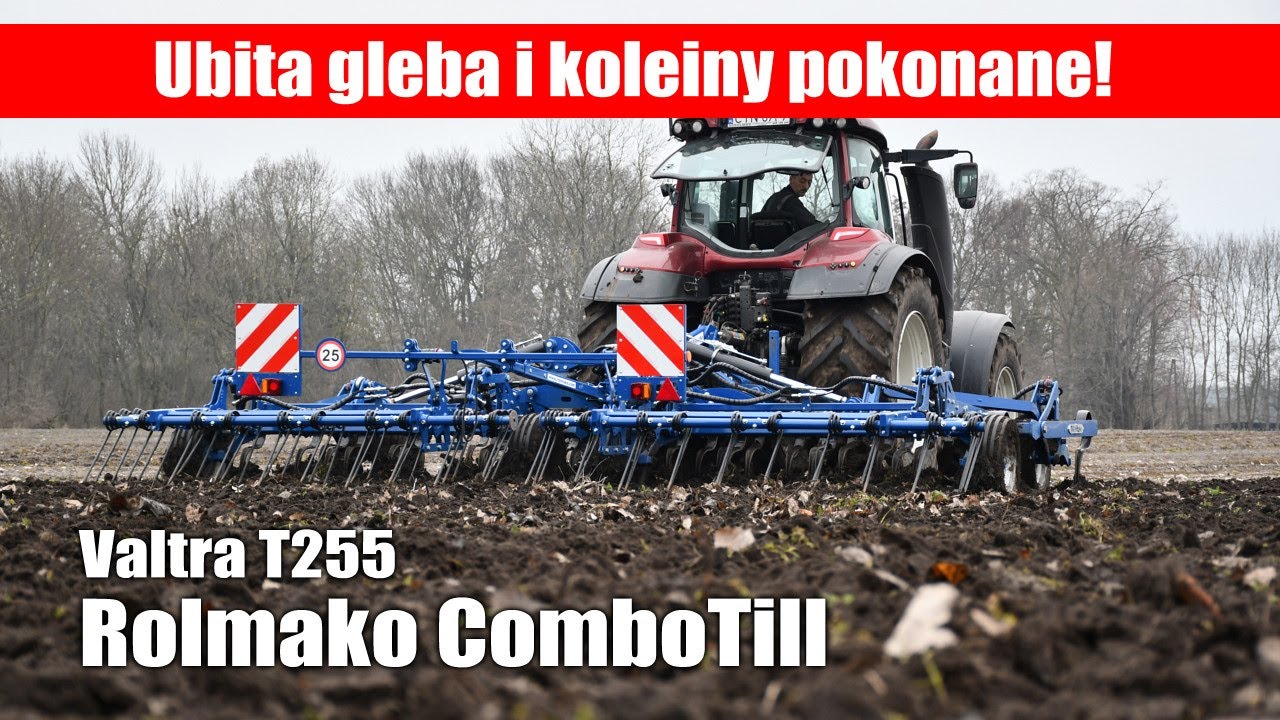 maxresdefault Rolmako ComboTill   wiosenna uprawa po burakach. Ubita gleba i koleiny pokonane!