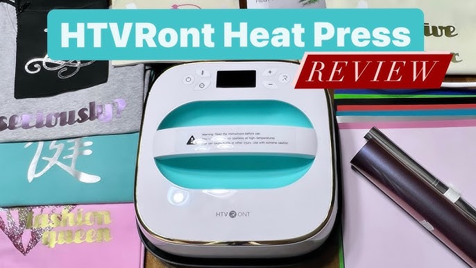 HTVRONT Heat Press Machine for T-Shirts Portable Heat Press 10X10