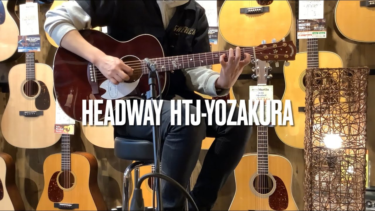 Headway HTJ-YOZAKURA【クロサワ楽器池袋店在庫品】 - YouTube