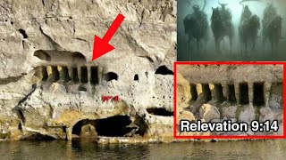 Unbelievable!! The Euphrates  River dried up and this Mysterious Tunnel appeared