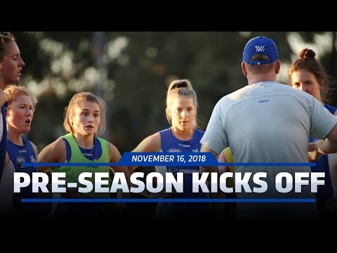 AFLW: Pre-season starts (November 16, 2018)