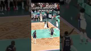 lebron james gets dunked on #lebronjames #nba #olympics #vivia alvideo a