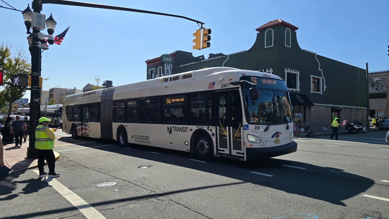 On-Board Ride: NJ TRANSIT 156 ENGLEWOOD CLIFFS VIA PARK AVE (NFI
