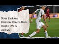 Nour zarkane  centreback