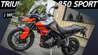 Triumph Tiger 850 Sport  Best All Around Triumph  Wow!