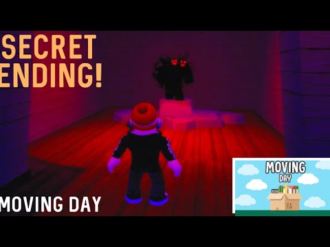 How to get the SECRET ENDING   Moving Day Story  ROBLOX