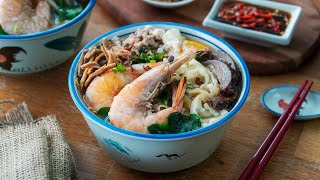 Handmade Ban Mian / Mee Hoon Kueh - 手工板面