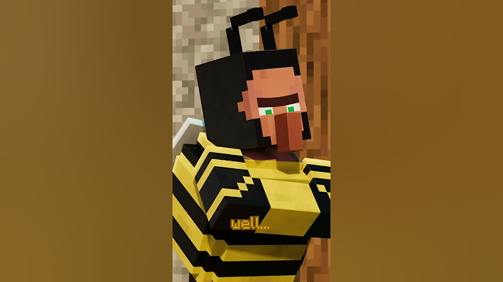 VILLAGER NEWS: BEES (MINECRAFT ANIMATION) #shorts
