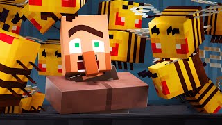 Villager News Bees Minecraft Animation 