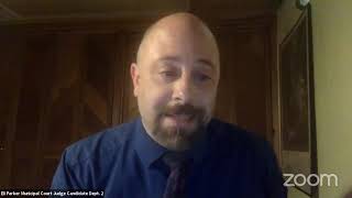 MCD Municipal Candidate Forum 8 3 21 Eli Parker   HD 720p
