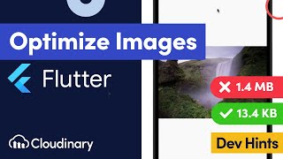 optimize images in flutter with cloudinary - dev hints