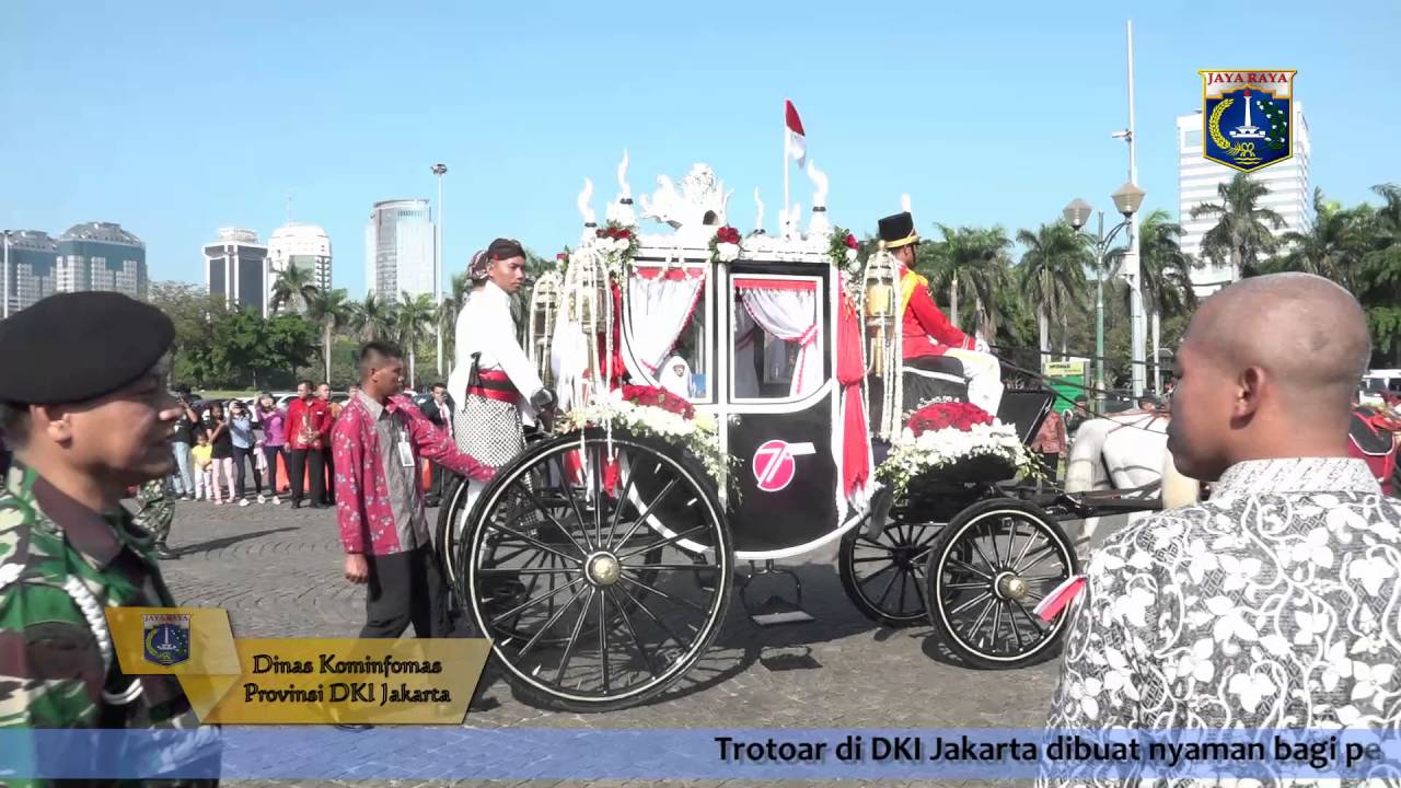 17 Agst 2016 Kirab Duplikat Bendera Pusaka dari Monas 