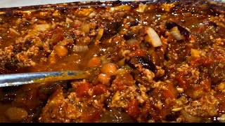 Winter Comfort Food Recipes! Smoked Over The Top Chili (super easy!)