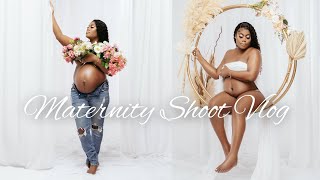 Weekly VLOG: Grwm for my Maternity Photoshoot + Baby Shopping