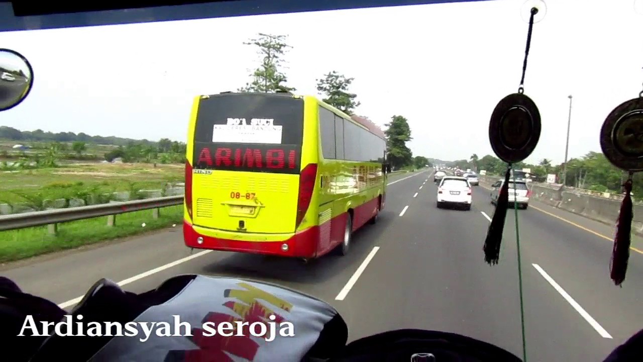 Adu Sprint Bus Arimbi Vs Sahabat Seroja Ngeblong Pagi YouTube