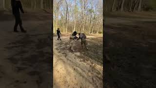 Playing Gorilla With Grant.