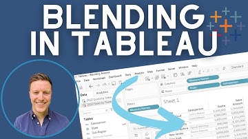 Tableau Data Blending: Why am I getting an asterisk (*)?
