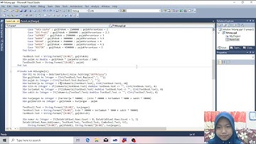 || MID VISUAL NET 2010|| || APLIKAS PERHITUNGAN GAJI KARYAWAN||