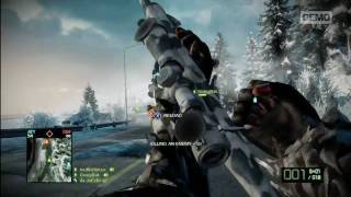 Battlefield Bad Company 2 No Scope Across Map