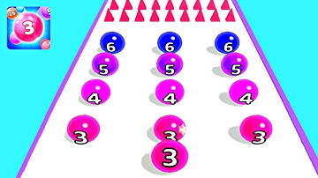 Marble Run 3D-Color Ball Race ! All Levels Gameplay (227-230) android, ios